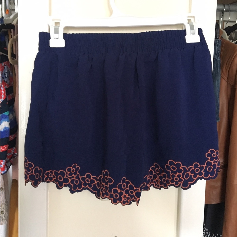 Summer flower shorts