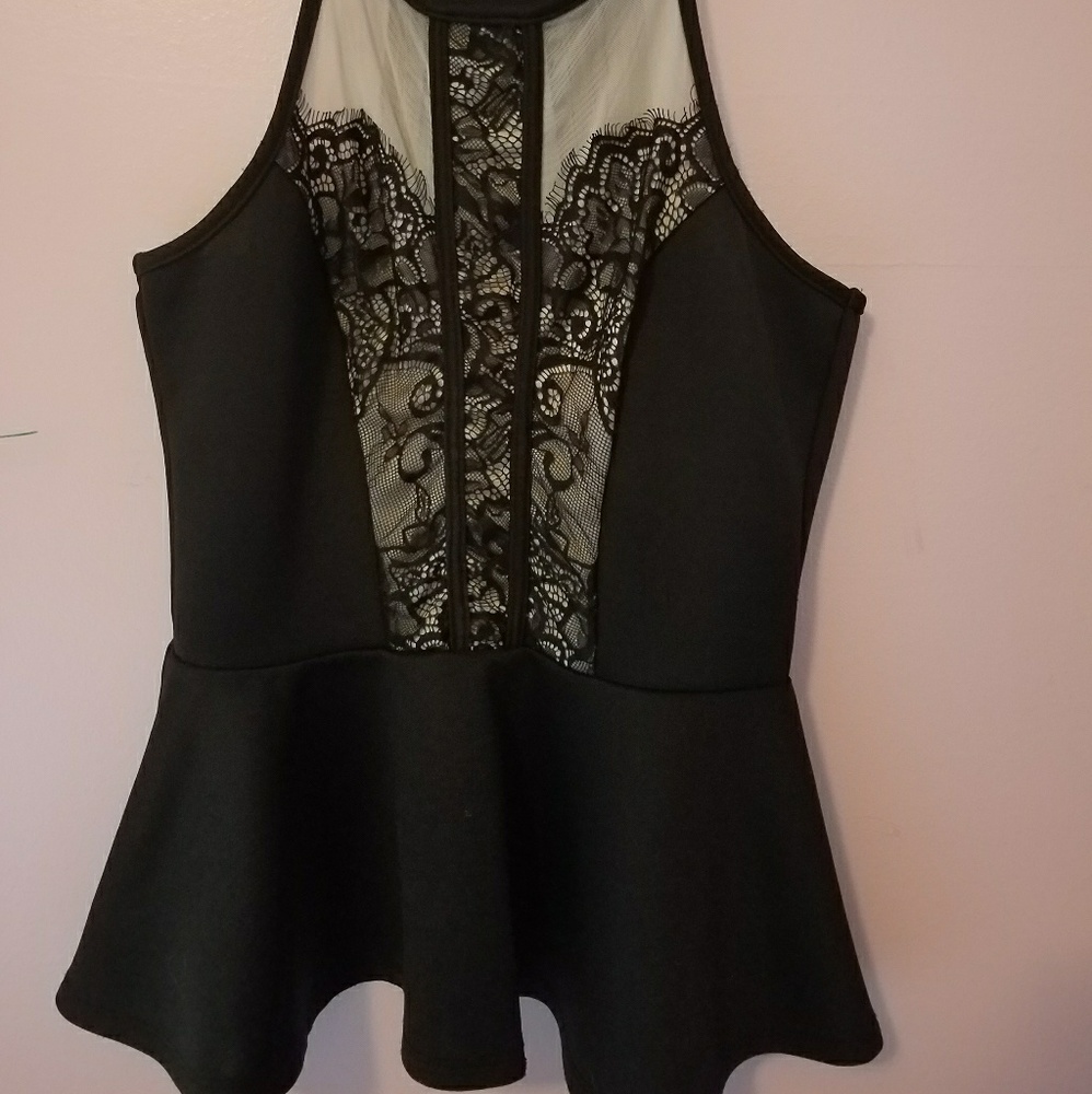 Charlotte Russe night peplum