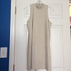 High Neck Casual Dress
