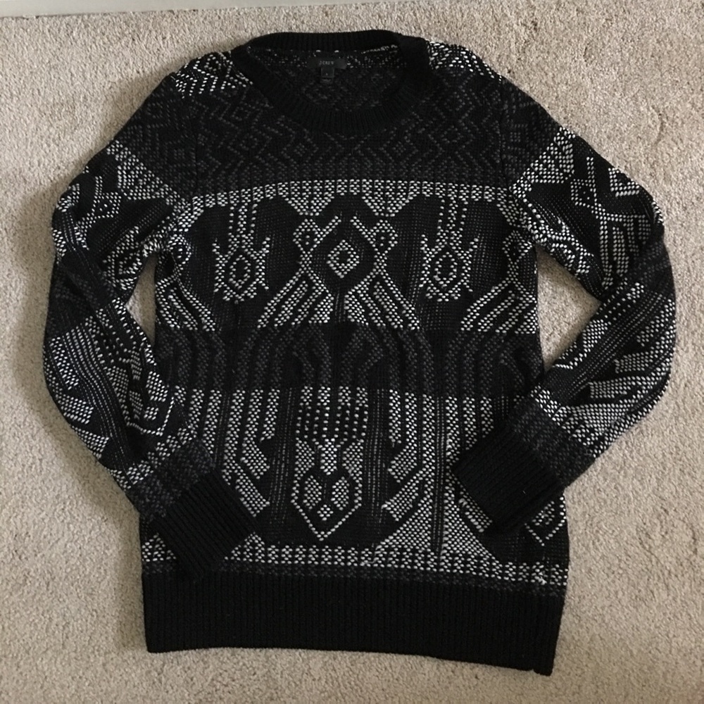 **SOLD** J. Crew Modern Fairisle Sweater sz. S