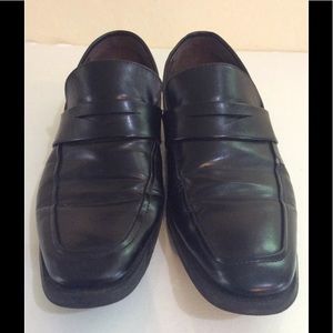 Giorgio Brutini black loafers slip on size 10.5M