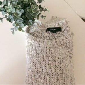 Cozy knit sweater