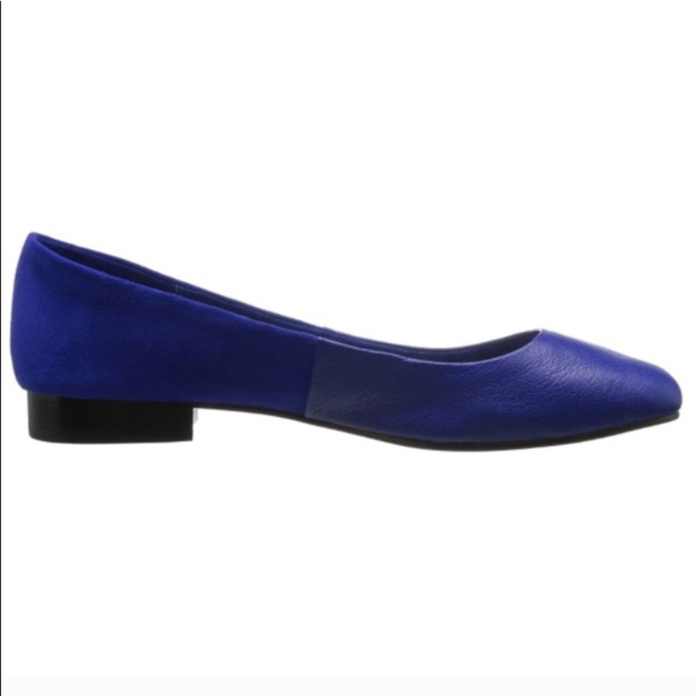 joe's jeans // leather + suede flats - Picture 2 of 5