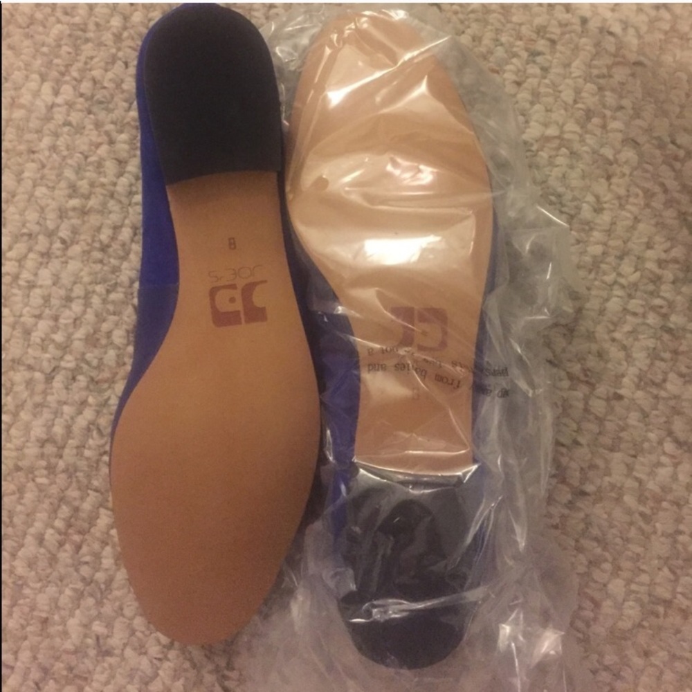 joe's jeans // leather + suede flats - Picture 4 of 5