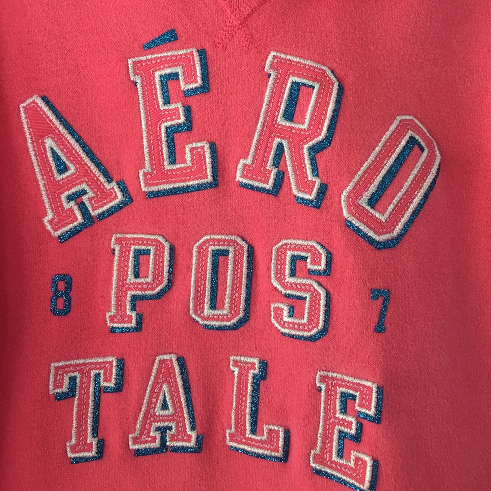 Aeropostale Coral sweatshirt.