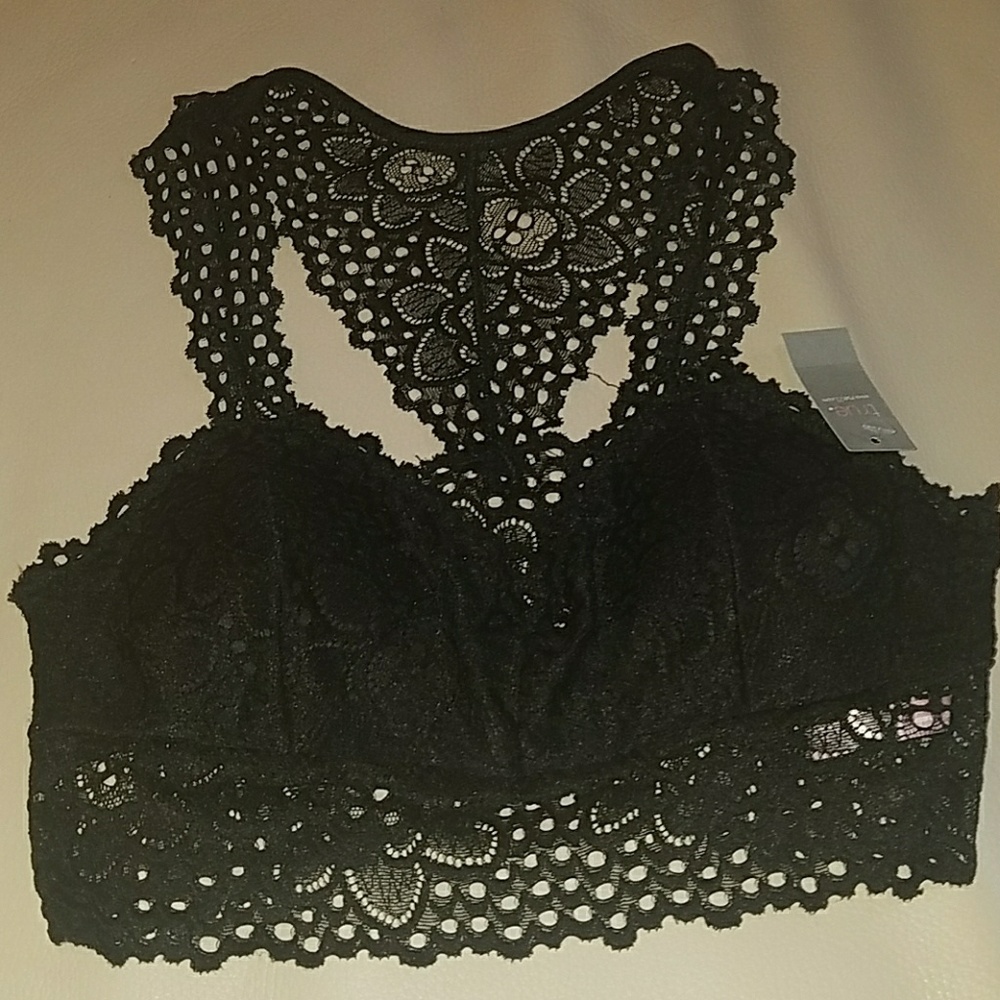Black bralette