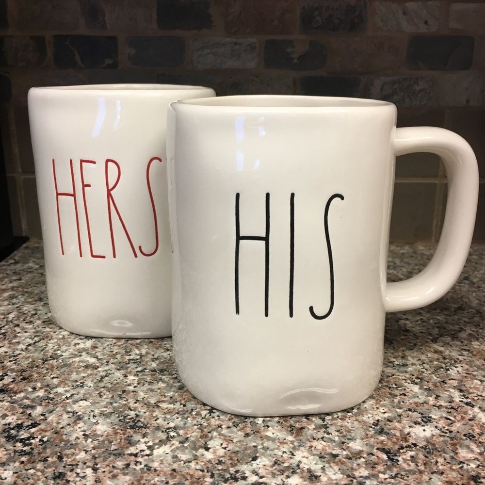 Rae Dunn "His, Hers" Mug