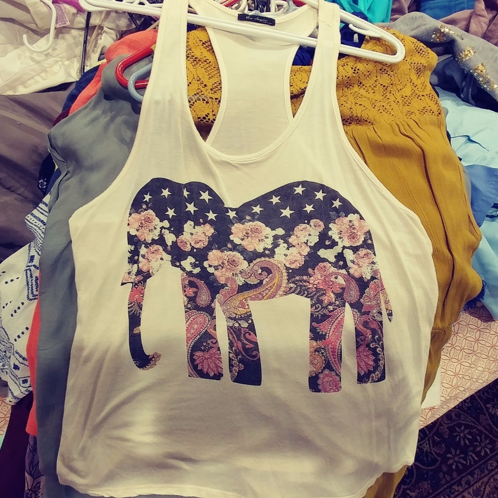 Elephant tank top