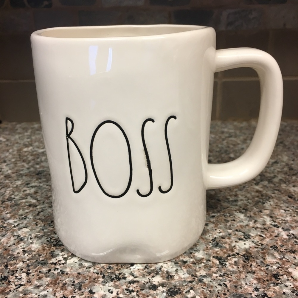 Rae Dunn "Boss" Mug
