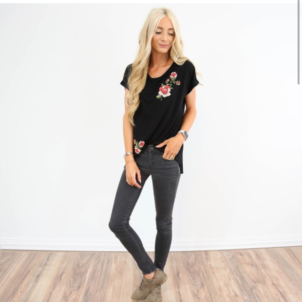 Flowers in the Dark Top