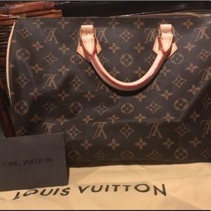 Authentic Louis Vuitton speedy 35