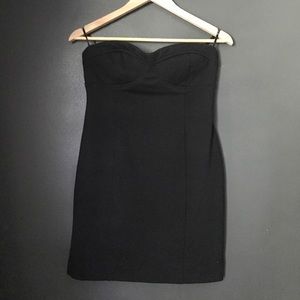 Forever 21 Little Black Strapless Dress