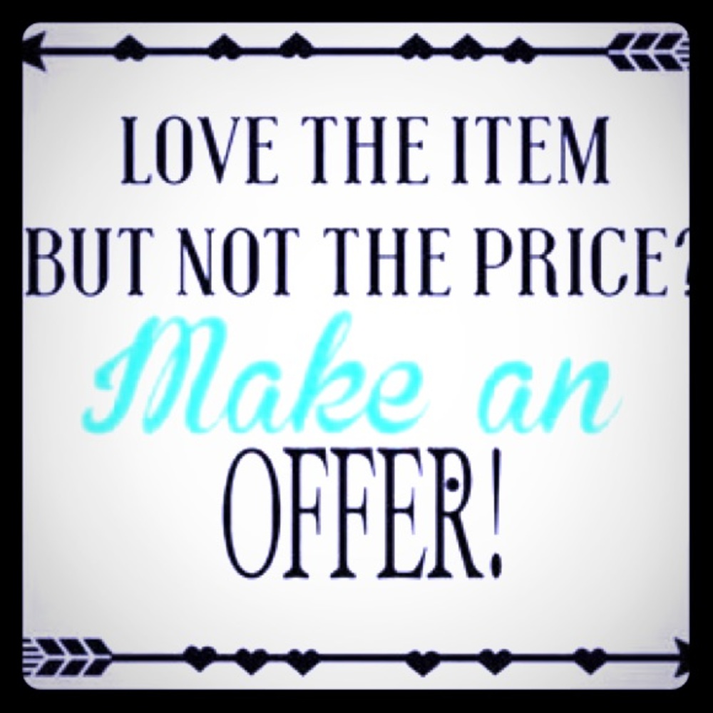 Love the Item but not the Price? Make an Offer!