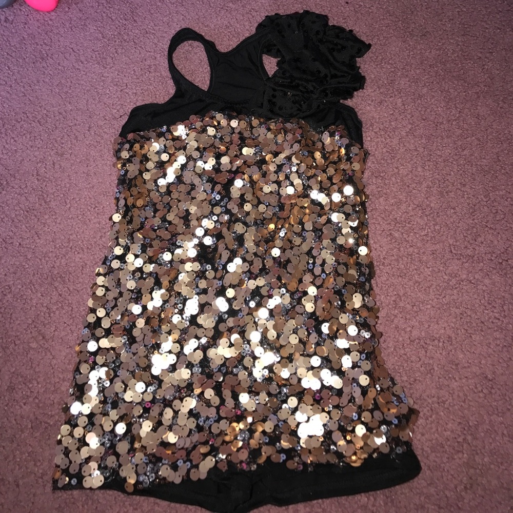 Girls dance costume