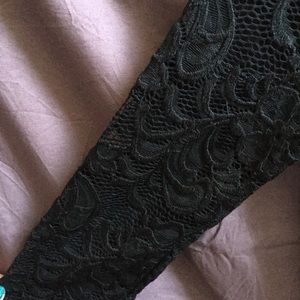 Lace long sleeve dress