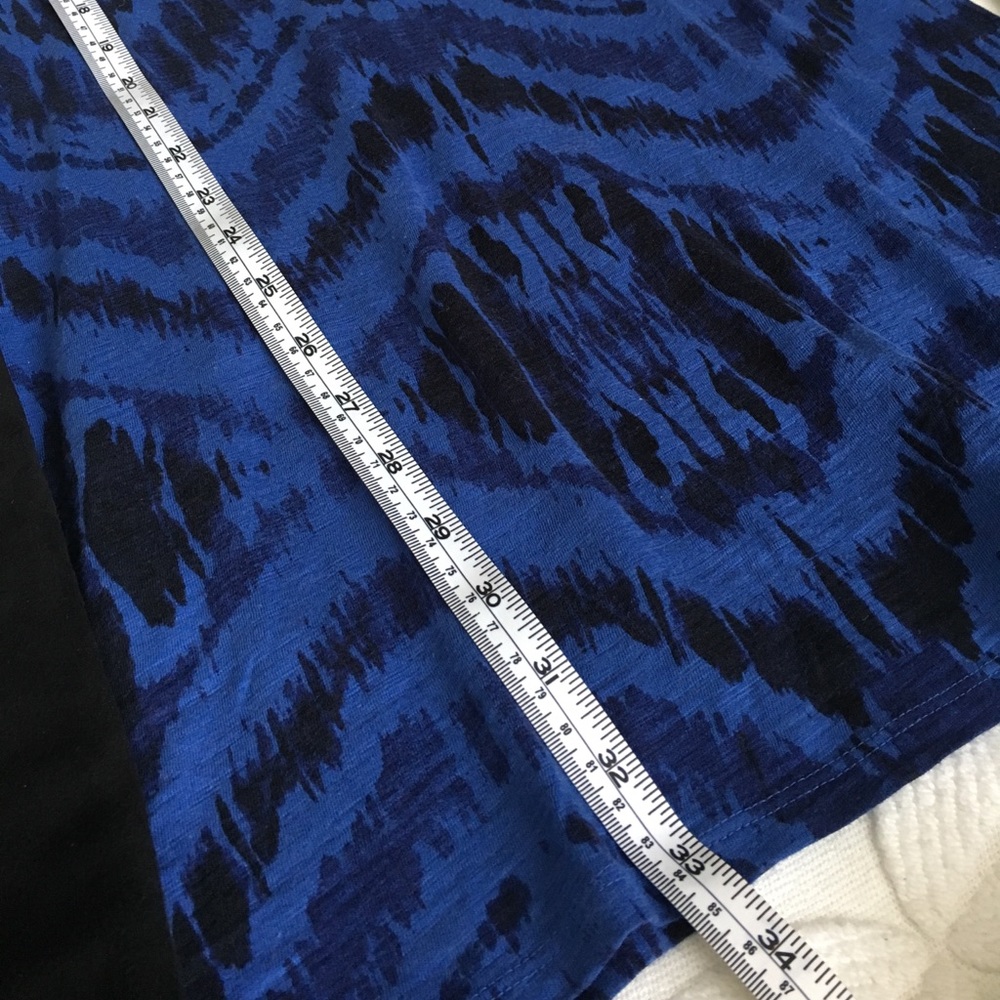 Express Blue Ikat Mini Dress - Picture 3 of 3