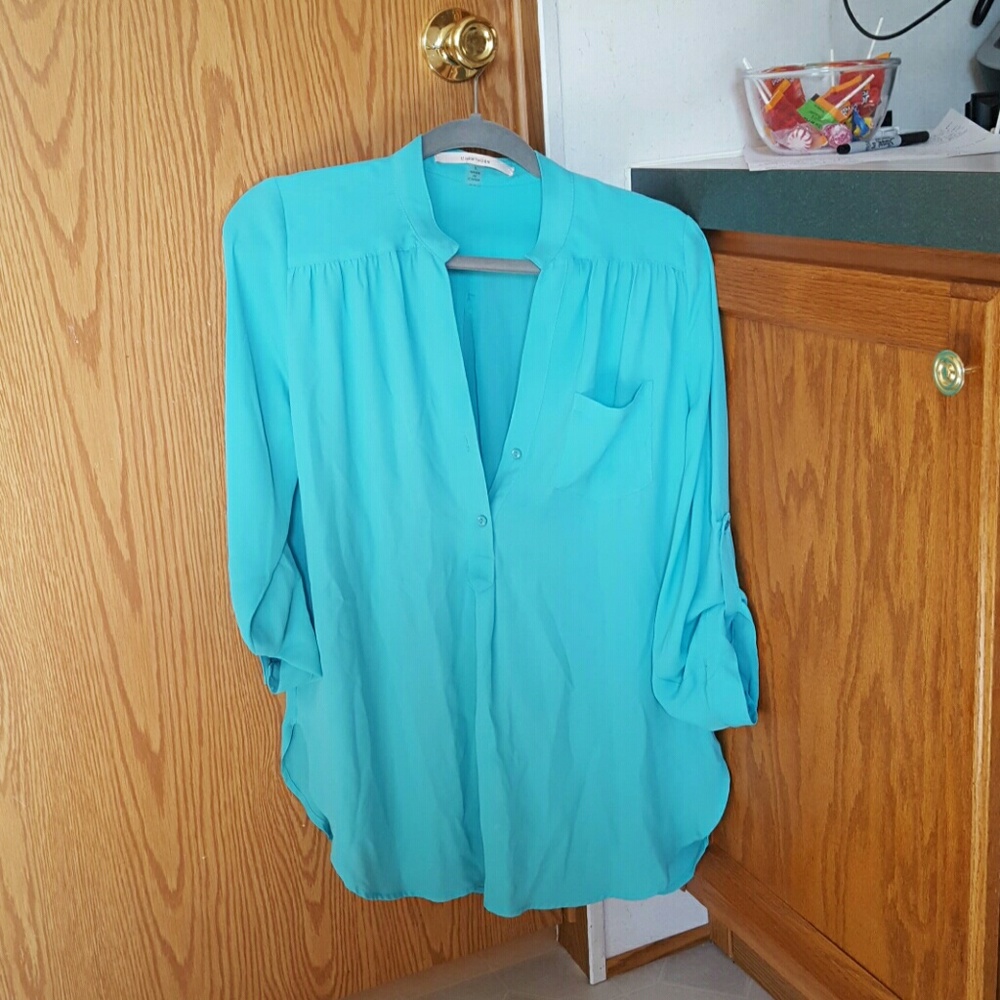 Large Hawthorn green shirt