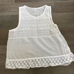 Sheer tank - Hollister - like new
