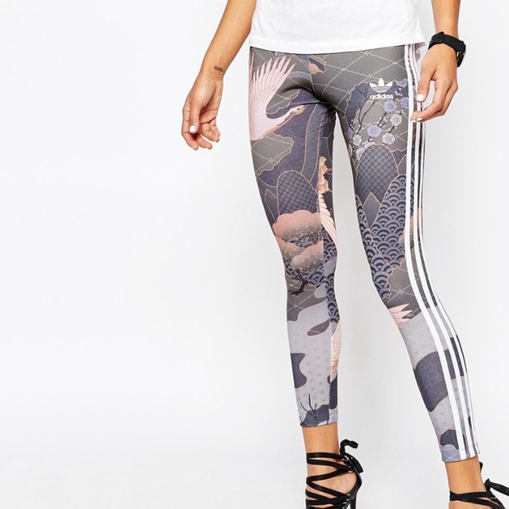 Rita Ora X Adidas Geisha leggings size small