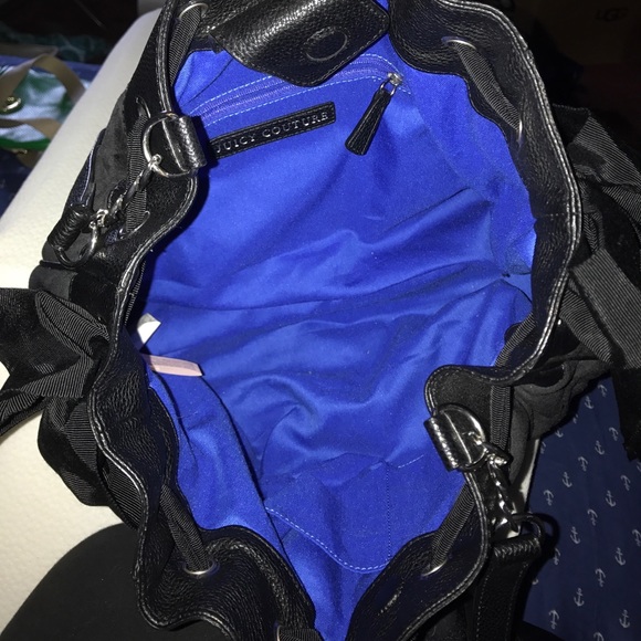 Juicy Couture black velvet bag - Picture 6 of 7