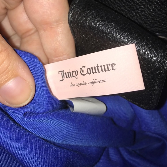 Juicy Couture black velvet bag - Picture 7 of 7