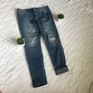 Distressed Massimo Skinny Jeans