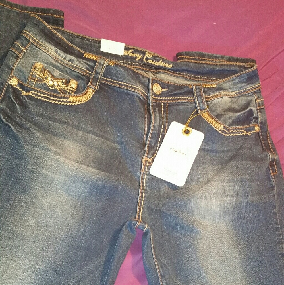 Embroidered Size 15 Skinny Jeans
