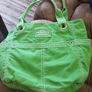 Aeropostale Green Tote Bag
