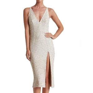 Dress the population sequin dress