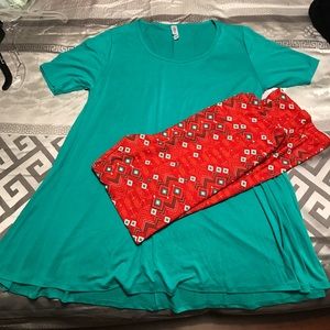 LulaRoe Perfect Tee + Leggings