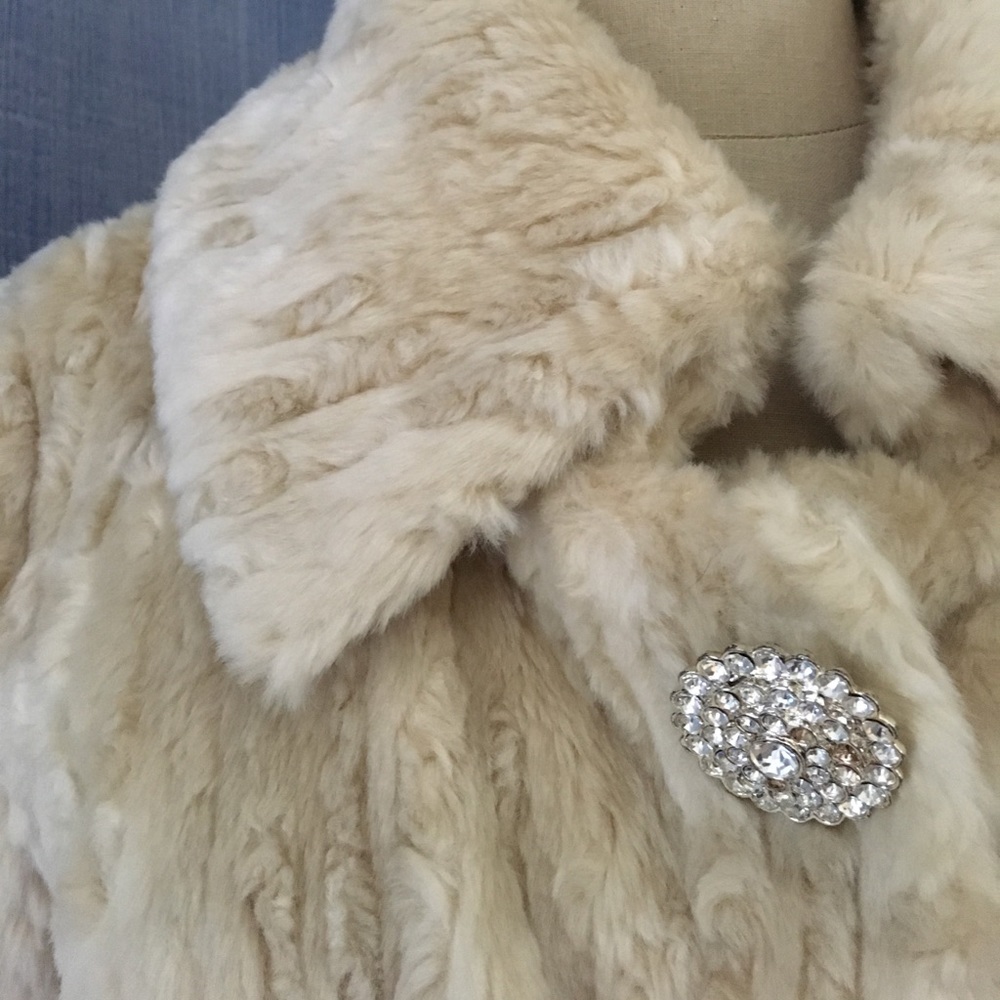 SALE Faux Fur Coat