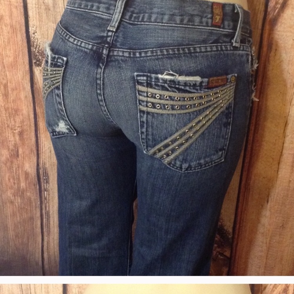 Seven for All mankind dojo jeans 28x35