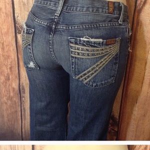 Seven for All mankind dojo jeans 28x35