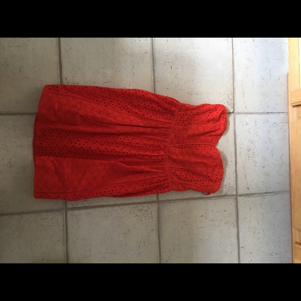 Strapless dress