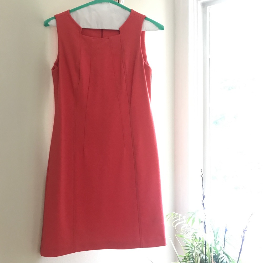 Coral dress