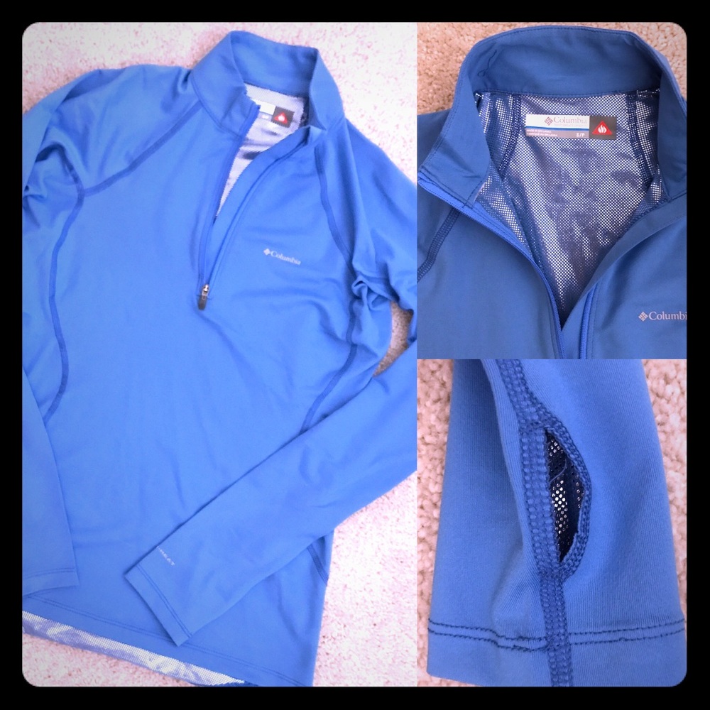 NWOT 1/4 Zip Fitted Omni Heat Top