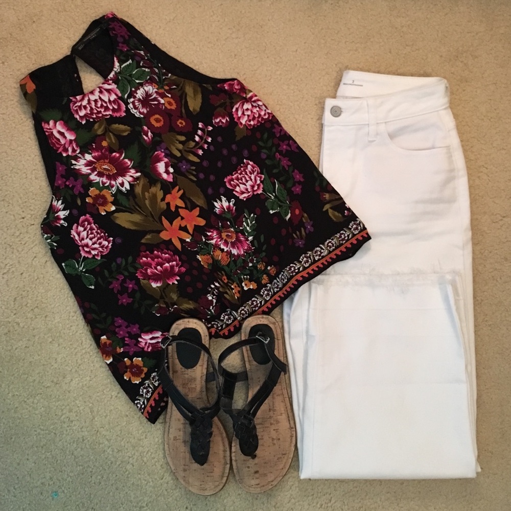 Zara Floral Tank