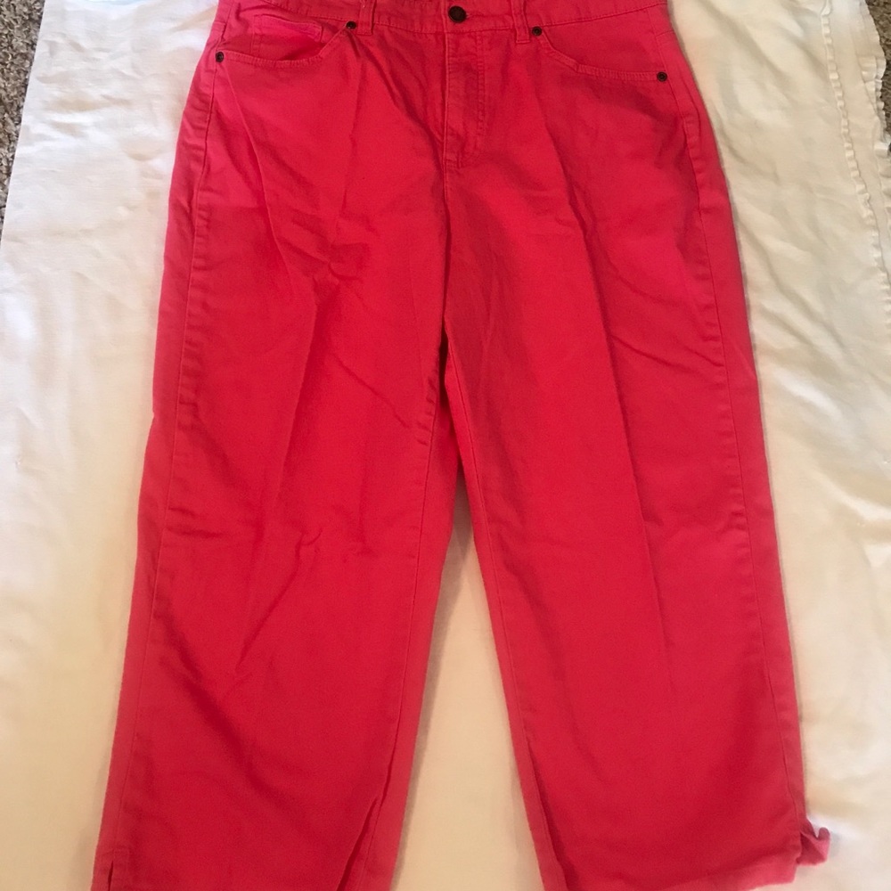 Pink capris