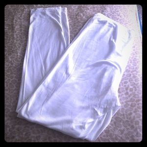 White Tights with Lace