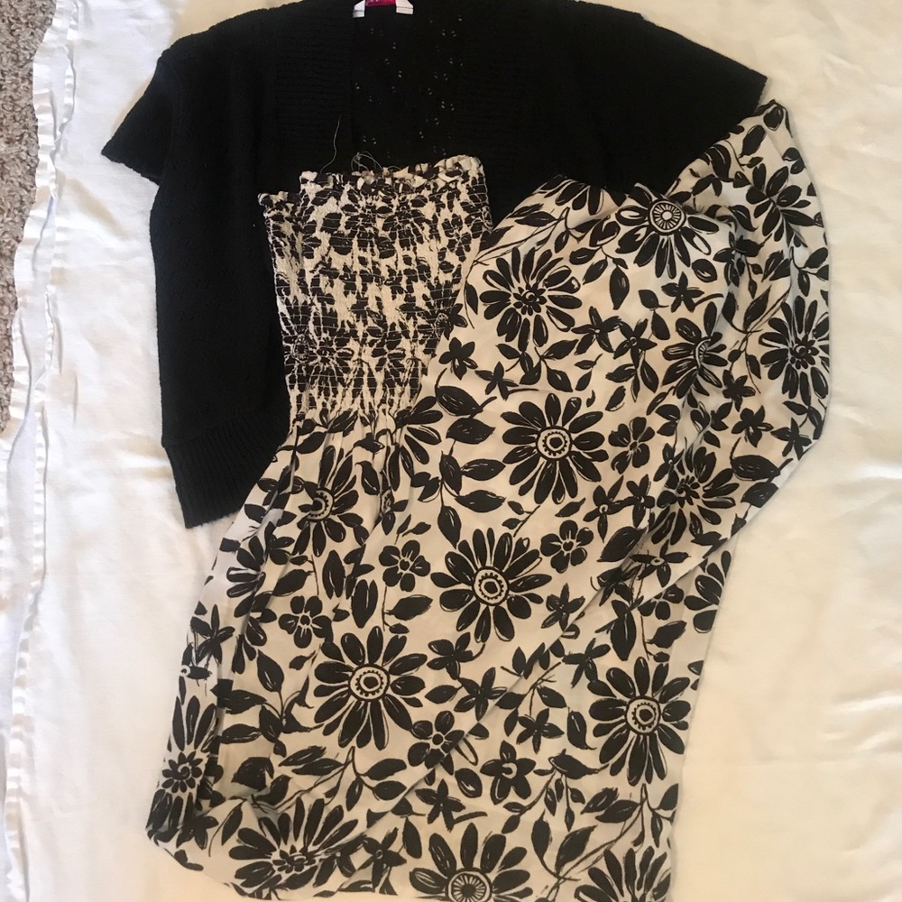 3 sleeveless maxi dresses with sweater - Picture 5 of 5