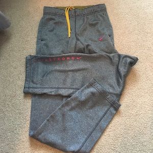 Nike LIVESTRONG Sweatpants