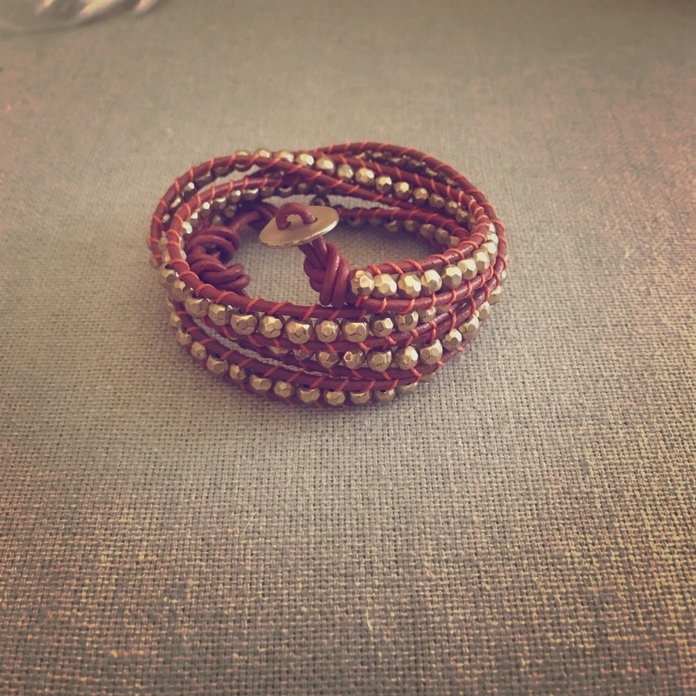 Leather Wrap Bracelet
