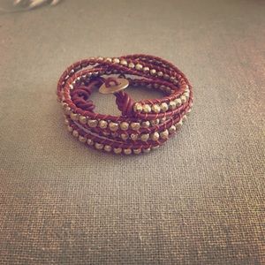 Leather Wrap Bracelet