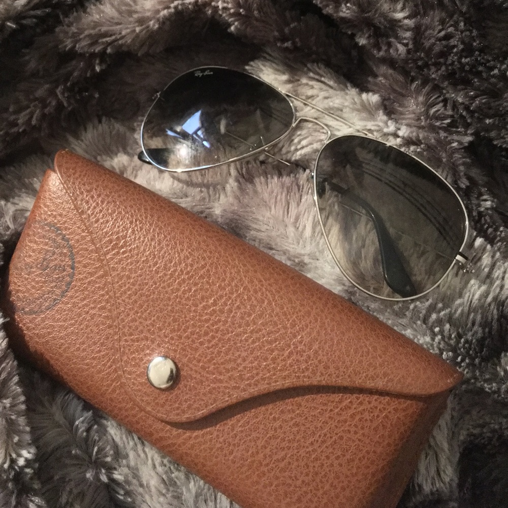 Ray Ban Aviators with Gradient Lenses