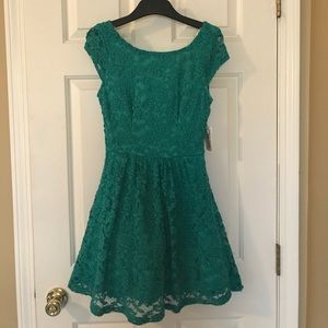 NWT B Darlin Green Dress