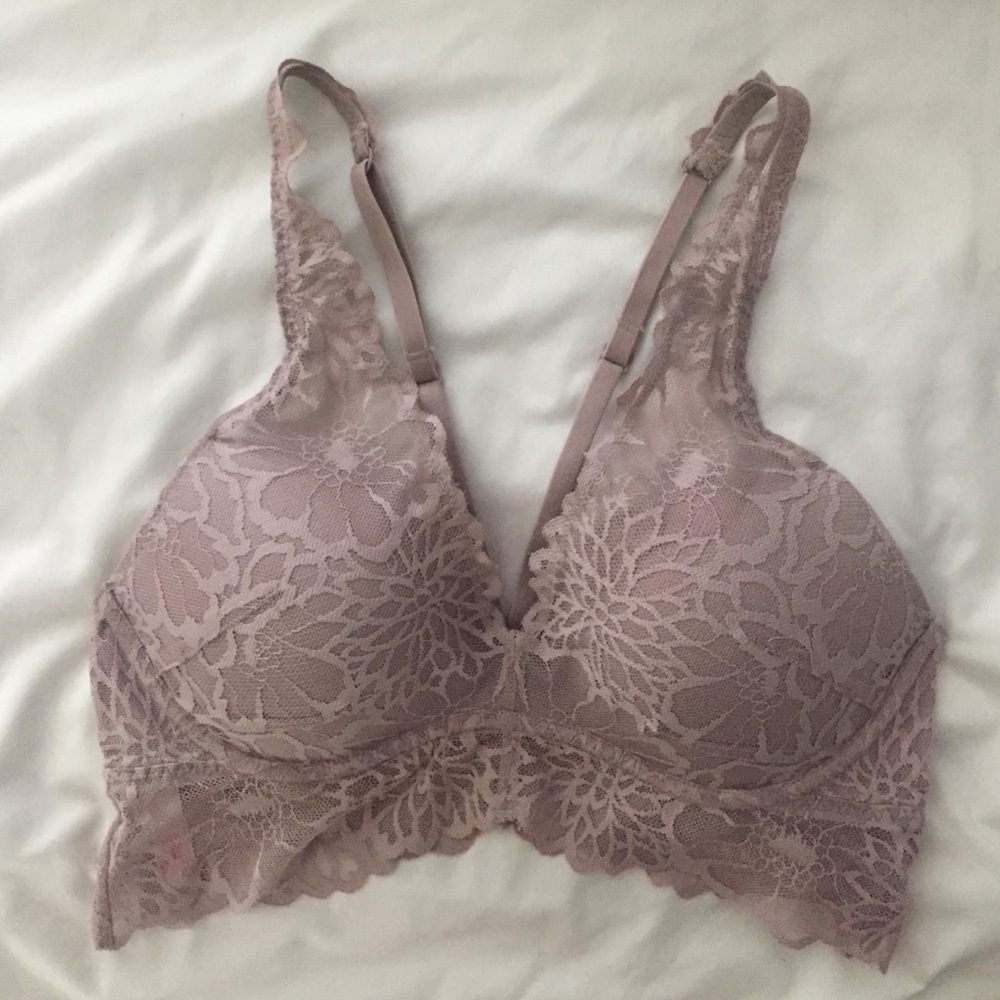 PINK push up bralette