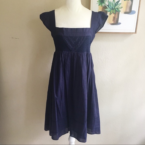 Anthropologie Dresses & Skirts - Anthropologie Smocked Empire Waist Dress