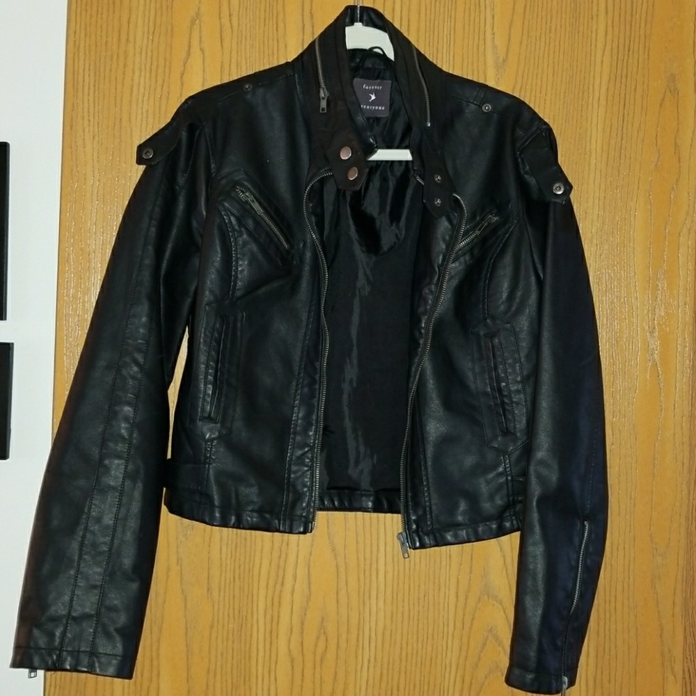 Leather jacket