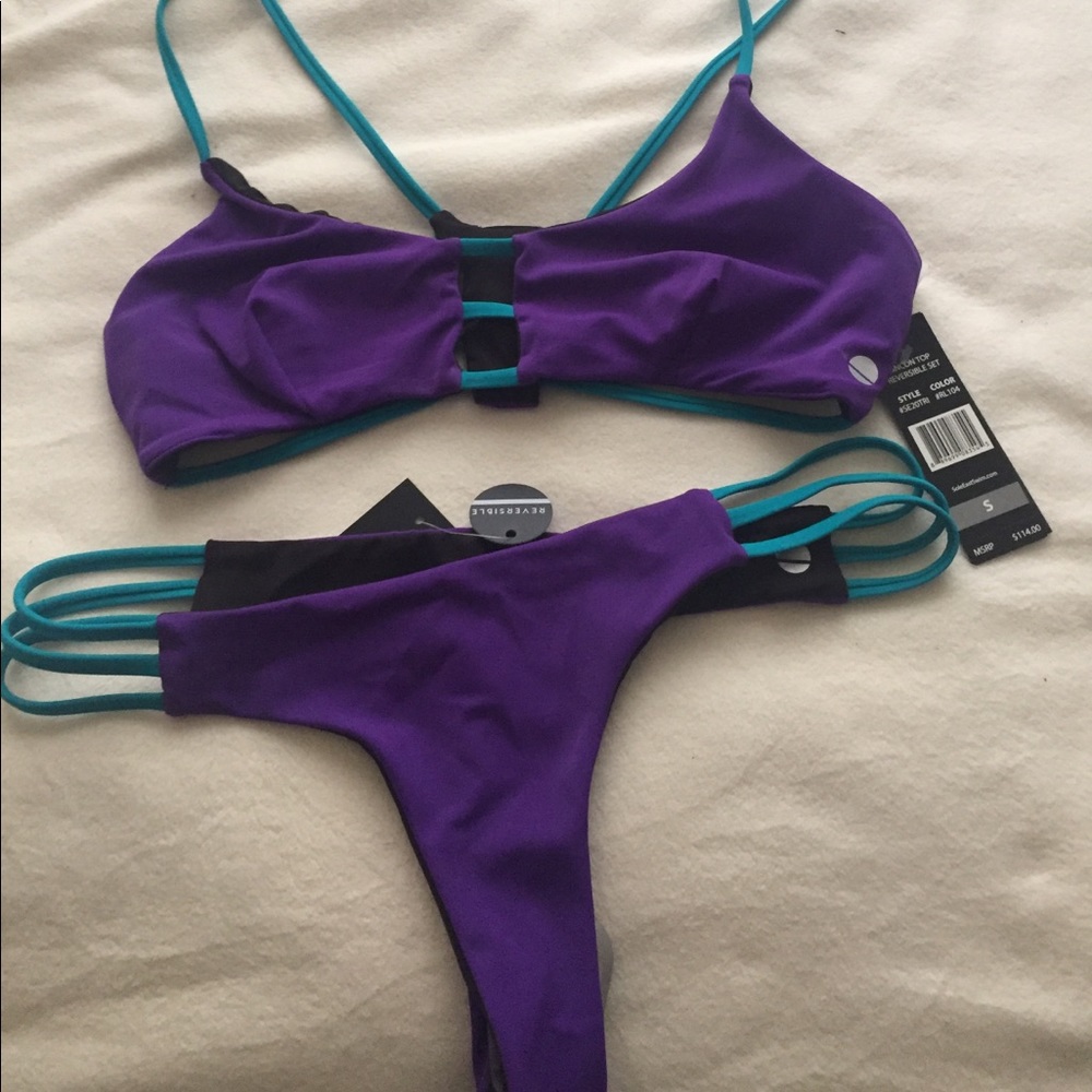 Sole east reversible swimsuit / bikini NWT