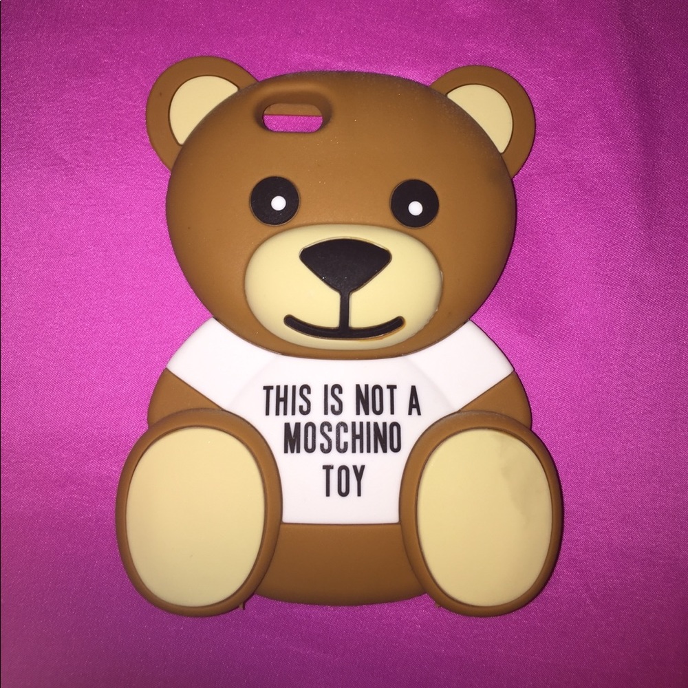 MOSCHINO BEAR IPHONE 6 CASE